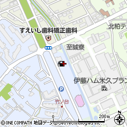 宇田川株式会社　柏北ＳＳ周辺の地図