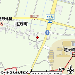 茨城県龍ケ崎市北方町338周辺の地図