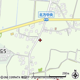 茨城県龍ケ崎市北方町283周辺の地図