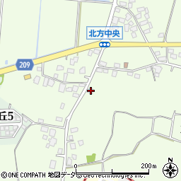 茨城県龍ケ崎市北方町283周辺の地図