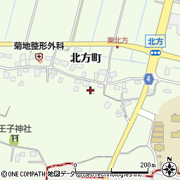 茨城県龍ケ崎市北方町332-1周辺の地図