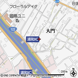 埼玉県さいたま市緑区大門1475周辺の地図