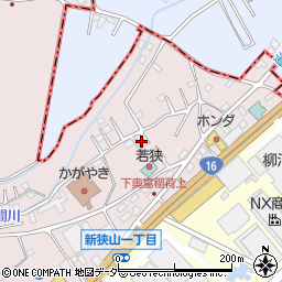 埼玉県狭山市下奥富679周辺の地図