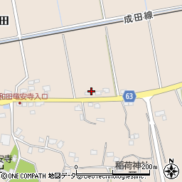 千葉県成田市大和田677-1周辺の地図