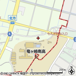 茨城県龍ケ崎市北方町383-3周辺の地図