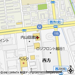 埼玉トヨペット　南越谷支店周辺の地図