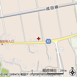 千葉県成田市大和田674周辺の地図