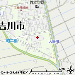 埼玉県吉川市小松川521周辺の地図