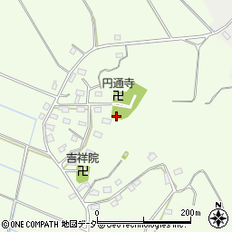 千葉県香取市上小川周辺の地図