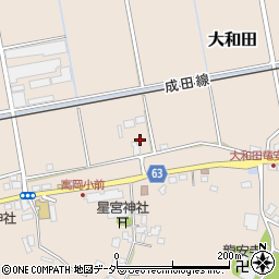 千葉県成田市大和田323周辺の地図