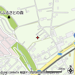千葉県流山市駒木511周辺の地図