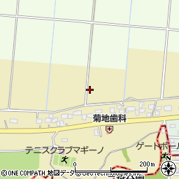 茨城県龍ケ崎市羽黒町周辺の地図