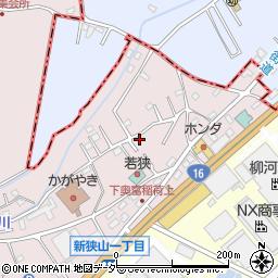 埼玉県狭山市下奥富675周辺の地図