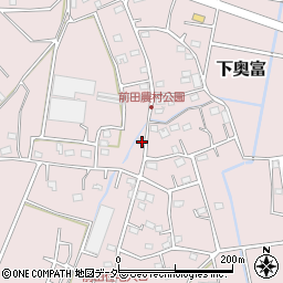 埼玉県狭山市下奥富1889周辺の地図
