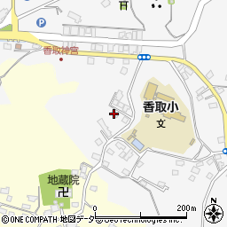 千葉県香取市香取1885周辺の地図