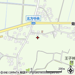 茨城県龍ケ崎市北方町288周辺の地図