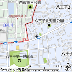 いこい　与野八王子店周辺の地図