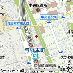 鴨田歯科クリニック周辺の地図