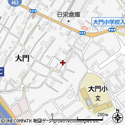 埼玉県さいたま市緑区大門周辺の地図