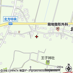 茨城県龍ケ崎市北方町297-2周辺の地図