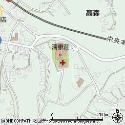 清泉荘デイサービスセンター周辺の地図