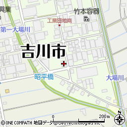 埼玉県吉川市小松川619周辺の地図