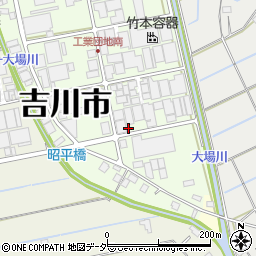 埼玉県吉川市小松川530周辺の地図