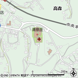 富士見町社会福祉協議会清泉荘通所介護事業所周辺の地図