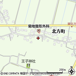 茨城県龍ケ崎市北方町320周辺の地図