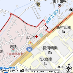 埼玉県狭山市下奥富5周辺の地図
