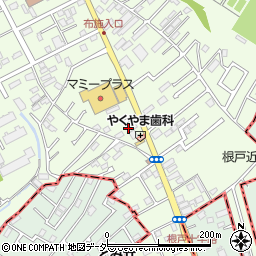 松丸材木店周辺の地図