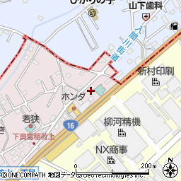 埼玉県狭山市下奥富4周辺の地図