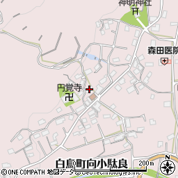 岐阜県郡上市白鳥町向小駄良452周辺の地図