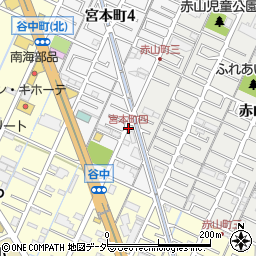 宮本町四周辺の地図
