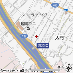 埼玉県さいたま市緑区大門1571-2周辺の地図
