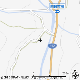 長野県伊那市高遠町長藤中条周辺の地図