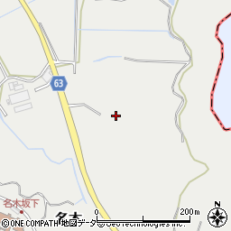 千葉県成田市名木156周辺の地図