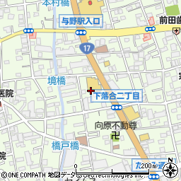 埼玉トヨタ自動車株式会社　情報システムグループ周辺の地図