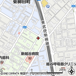 埼玉相互住宅株式会社　越谷店周辺の地図