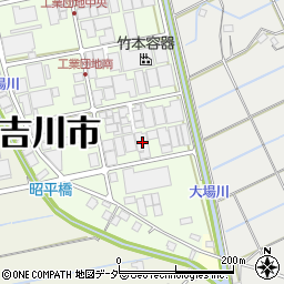 埼玉県吉川市小松川533周辺の地図