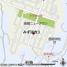 千葉県香取市みずほ台3丁目周辺の地図