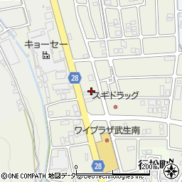 福井県越前市妙法寺町404周辺の地図