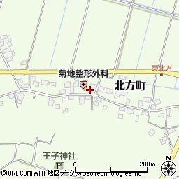 茨城県龍ケ崎市北方町631-1周辺の地図