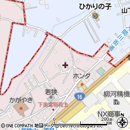 埼玉県狭山市下奥富671周辺の地図