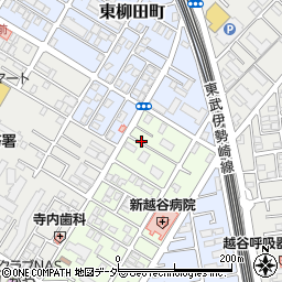 埼玉県越谷市元柳田町1周辺の地図