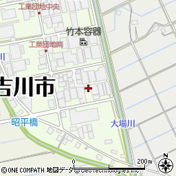 埼玉県吉川市小松川535-1周辺の地図