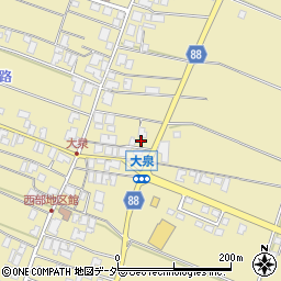 長野県上伊那郡南箕輪村2705周辺の地図