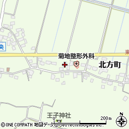 茨城県龍ケ崎市北方町666-1周辺の地図