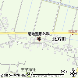 茨城県龍ケ崎市北方町633周辺の地図