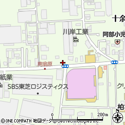 千葉県柏市十余二313-585周辺の地図